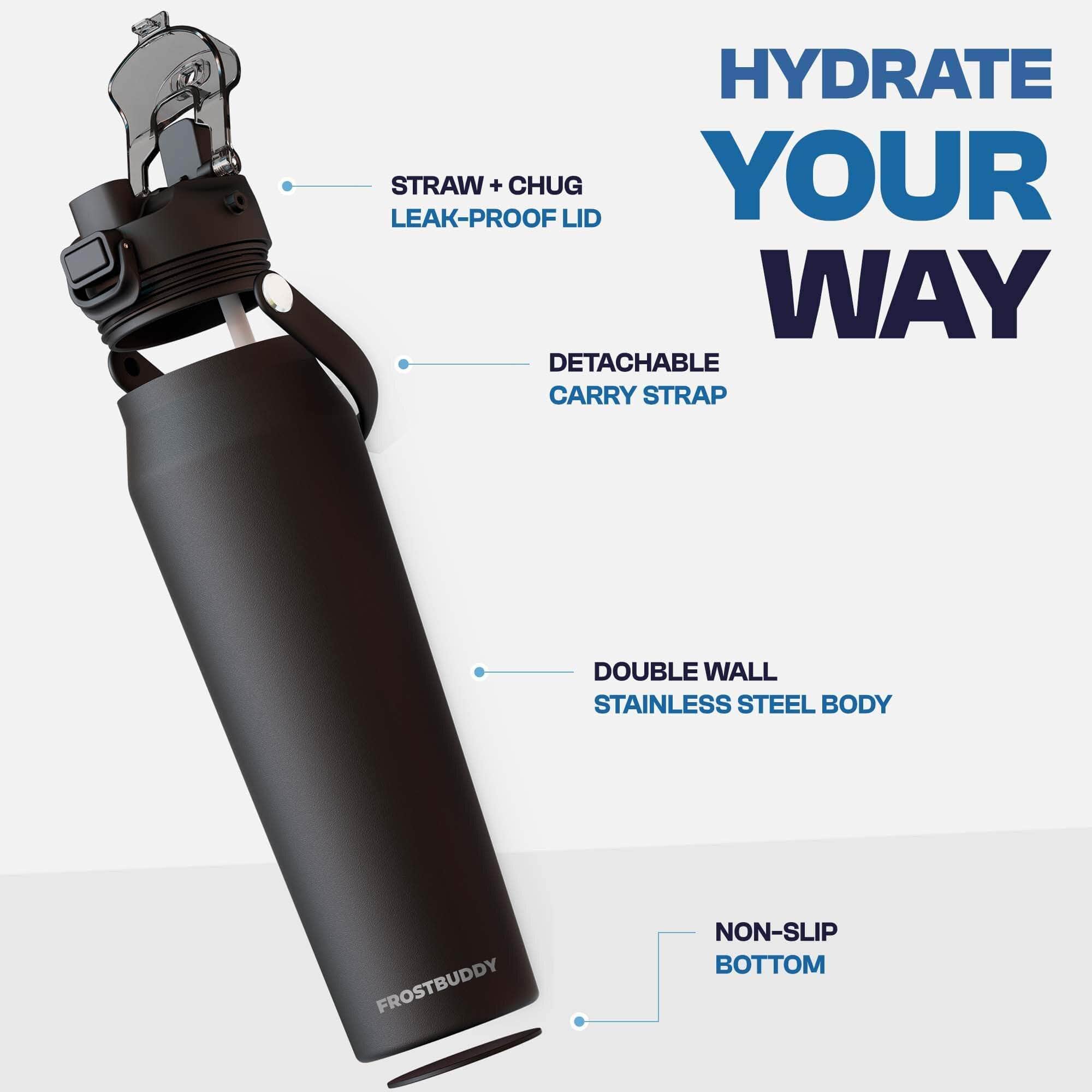 Bottle Buddy 32oz | Illinois Fighting Illini | Skin + Budz Bundle